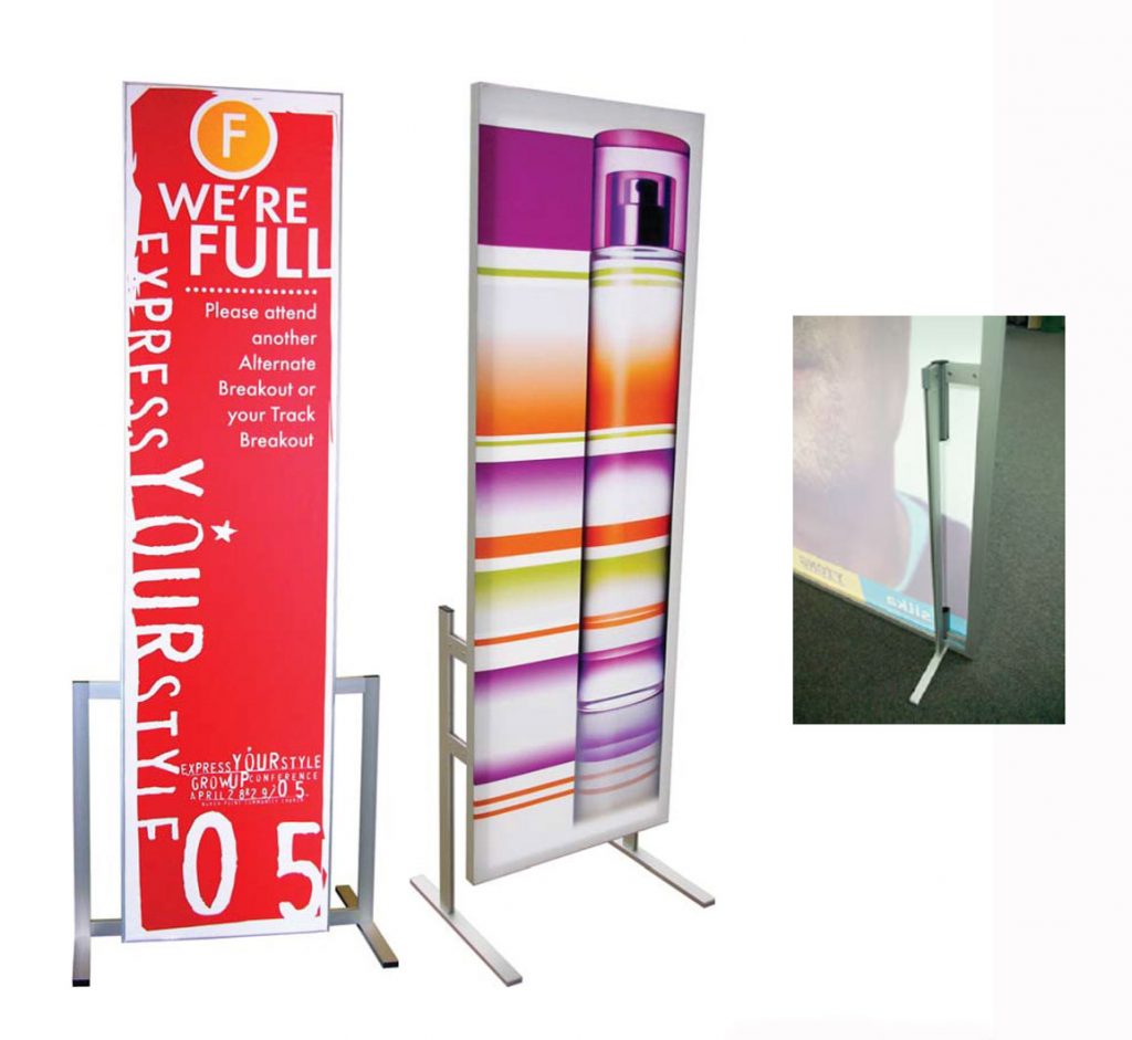 Free Standing Graphic Displays - Fabric_Frame® USA